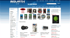 Desktop Screenshot of goliathcomputing.co.uk